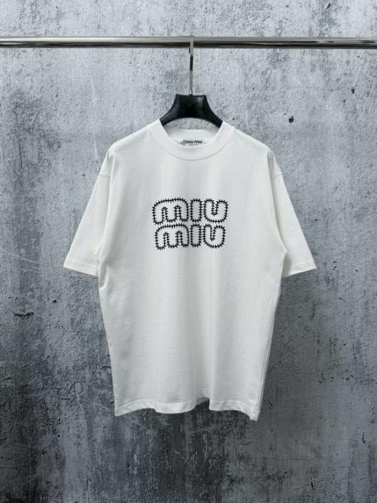 Picture of Miu Miu T Shirts Short _SKUMiumiuXS-Lxetr376207